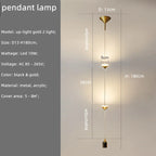 Modern LED Pendant Lights: Stylish Indoor Lighting Fixture for Home Decor
