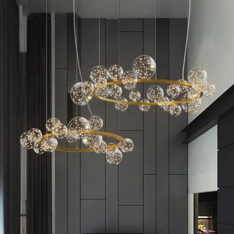 Nordic Pendant Chandelier: Elegant Ceiling and Dining Room Lighting