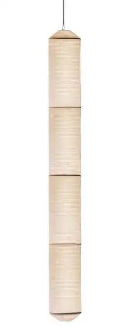 Akari Rice Paper Pendant Lamp for Living Room Bedroom - Wabi Sabi Design