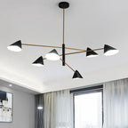 Cone Pendant Light: Minimalist Art Chandelier for Home Living Dining Room