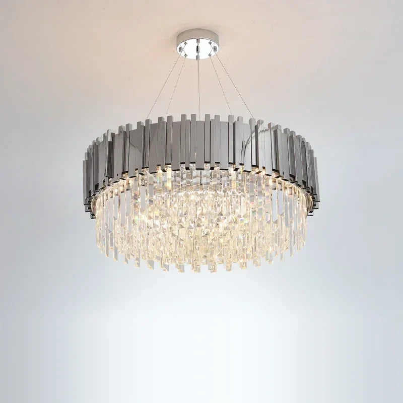 Classic Crystal Chandelier Pendant Light for Home Decor