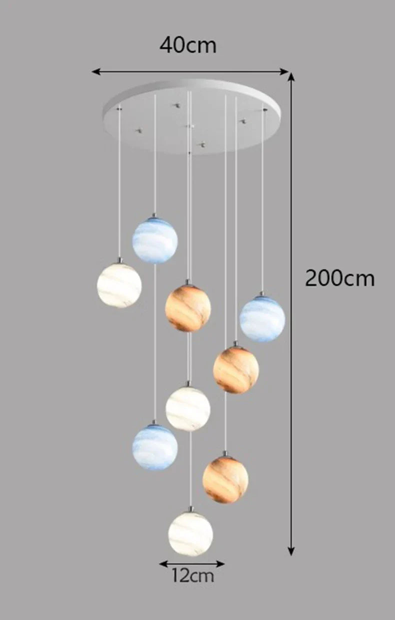 Modern Dine Pendant Lights LED Chandelier Ceiling Lamp Indoor Lighting