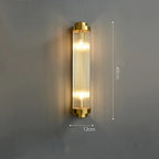 Art Deco Stainless Steel Crystal LED Wall Sconce Black Gold Bedroom Corridor