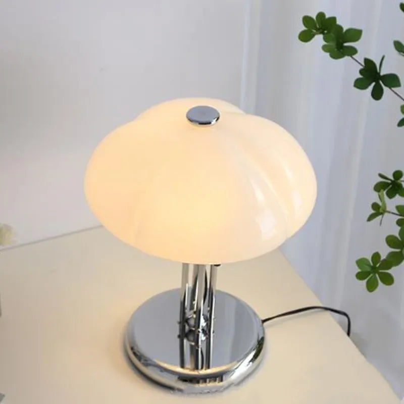 Mushroom Table Lamp: Medieval Bauhaus Design for Living Room, Study, and Decor