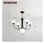 Modern Living Room & Restaurant Chandelier Collection in American & French Styles