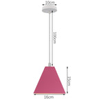 Nordic Pink Chandelier LED Pendant Light Modern Minimalist Ceiling Lamp