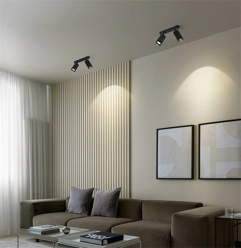 Rotatable GU10 LED Spot Ceiling Downlight - Nordic Creative Surface Mounted