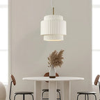 Cream Wind LED Chandelier: Nordic Minimalist Wabi Sabi Style for Dining Room, Bedroom & Bar