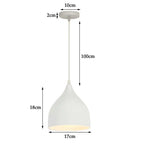 Colorful Nordic Pendant Light for Living Room Kitchen Restaurant Lighting