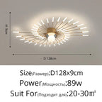 LED Chandelier Lights - Modern Indoor Lighting for Living Room, Kids Room, Bedroom