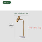 Metal Marble Base Floor Lamp - Minimalist Modern Standing Light