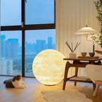 Nordic Moon LED Floor Lamp for Home Decoration and Bedroom Lighting