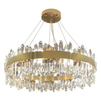 Crystal Chandelier: Post-Modern High-End Luxury for Living Room, Bedroom, and Restaurant
