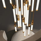 Elegant LED Chandelier for Staircase & Living Room Décor