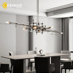 Modern Dimmable Chandelier Pendant Light for Dining Room, Living Room, Kitchen Island