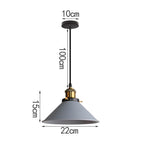 LED E27 Pendant Light: Modern Nordic Industrial Hanging Lamp for Home Decor