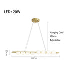 Nordic Acrylic Ball Chandelier for Dining and Kitchen Decor by Afralia™