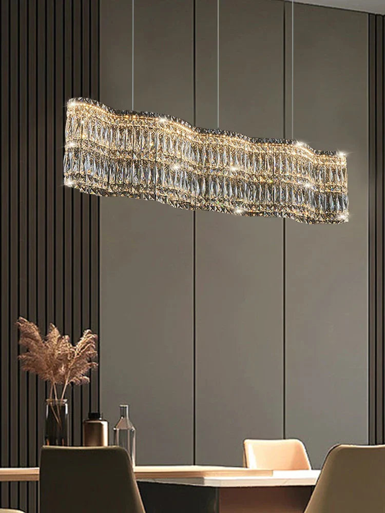 Luxury Crystal Chandelier by | Modern Living Room Pendant Lamp