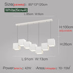 Modern Geometric Pendant Lights for Dining Room and Office