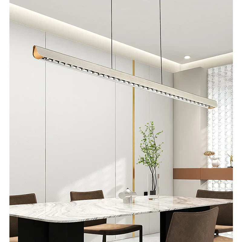 Modern Luxury Lens LED Pendant Light for Long Bar Restaurants & Hotels