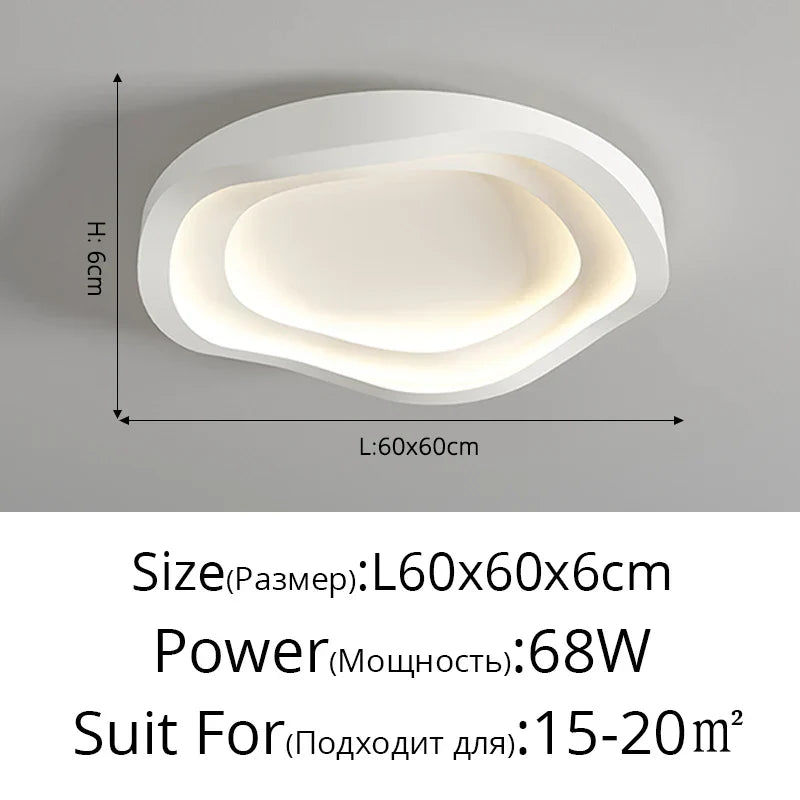 LED Flower Chandelier for Modern Bedroom Ceiling Lamps - Indoor Lighting for Home