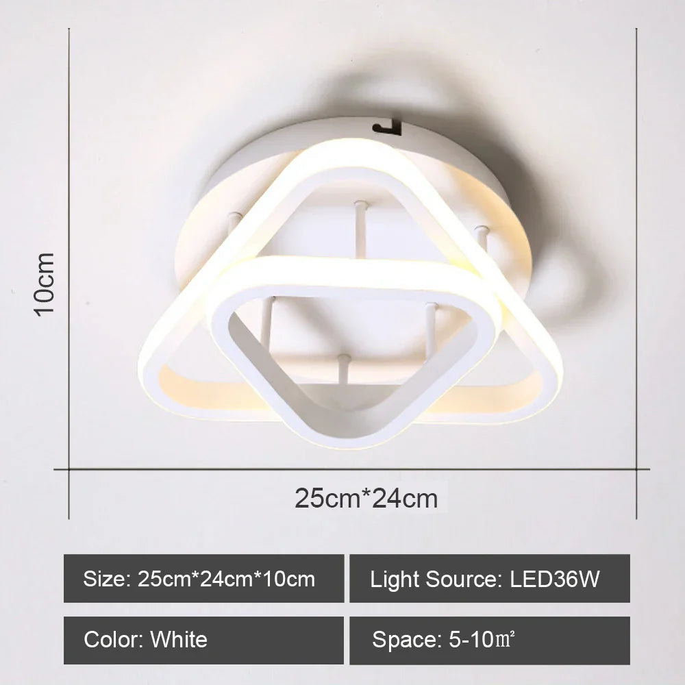 LED Ceiling Light for Modern Living Room Bedroom Lighting