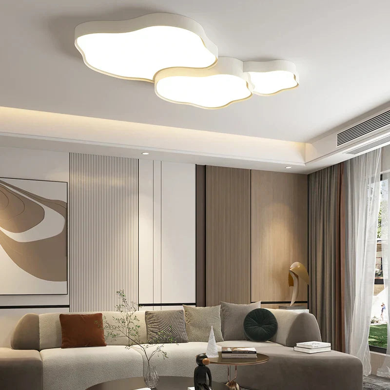 Cloud Ceiling Chandelier: Modern Nordic Living Room Bedroom Dining Lighting Fixtures