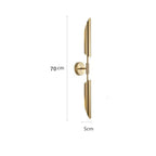 Gold LED Single Head Wall Lamp for Living Room, Bedroom, and Corridor