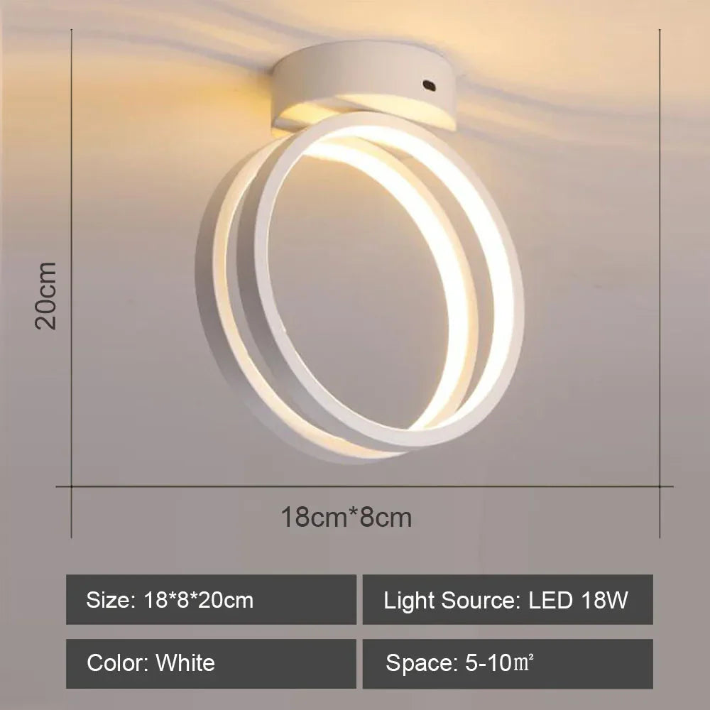 LED Ceiling Light for Modern Living Room Bedroom Lighting