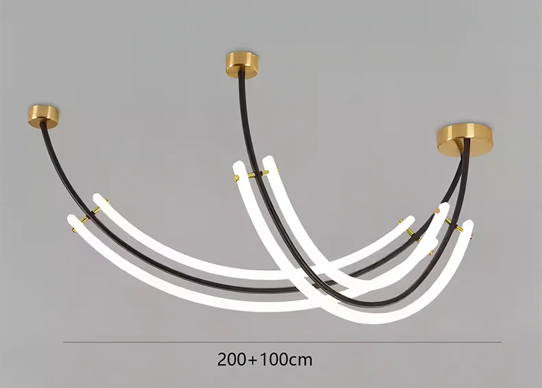 Modern LED Pendant Light Chandeliers for Living and Dining Room Lighting