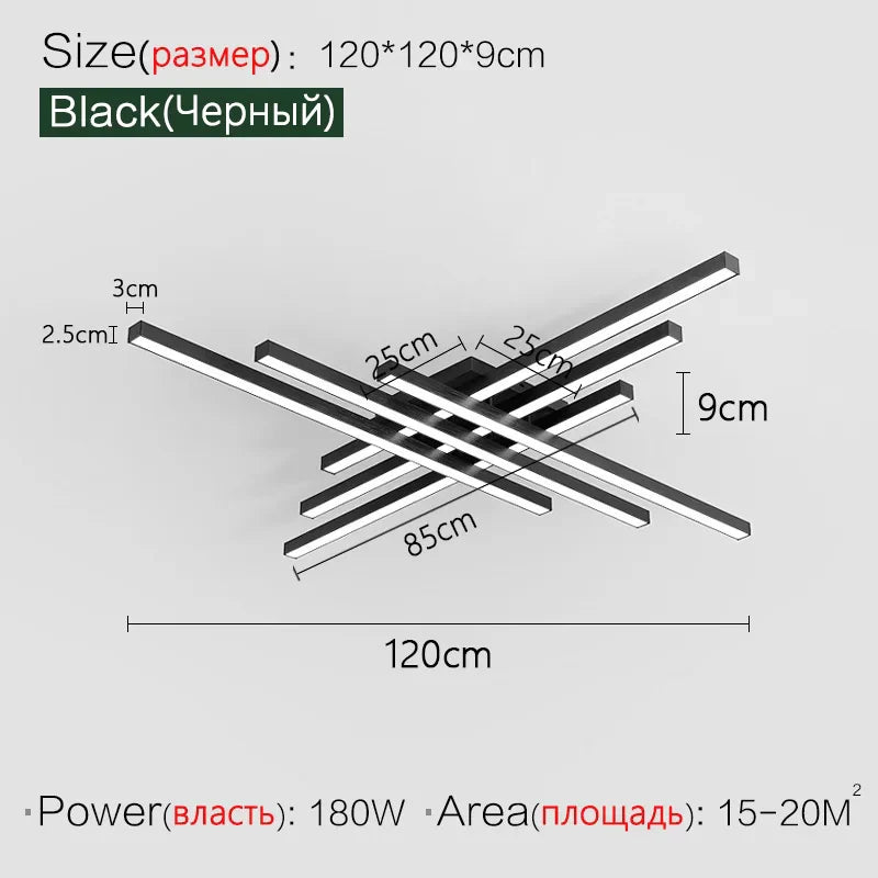 Modern Bedroom Ceiling Lamps Simple Living Room Hall Nordic decor Lighting