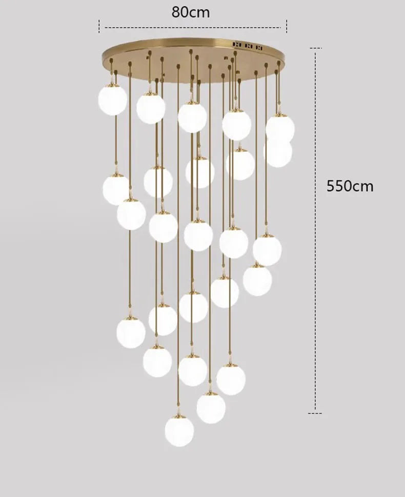Modern Pendant Light: Indoor LED Chandelier for Dining Room & Home Decor