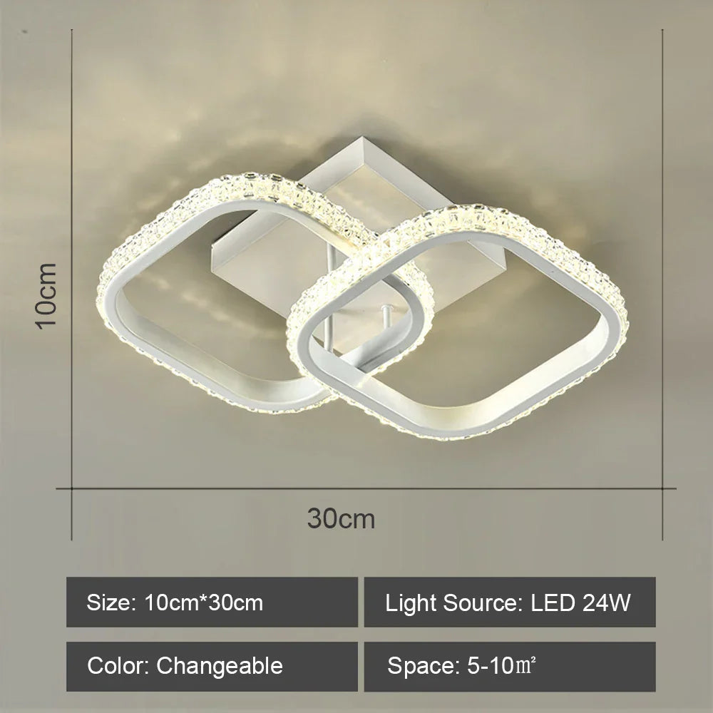 LED Ceiling Light for Modern Living Room Bedroom Lighting