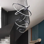 Nordic Home Stair Chandelier Living Room Bedroom Dining Room Pendant Lights Ceiling Light Indoor Lighting