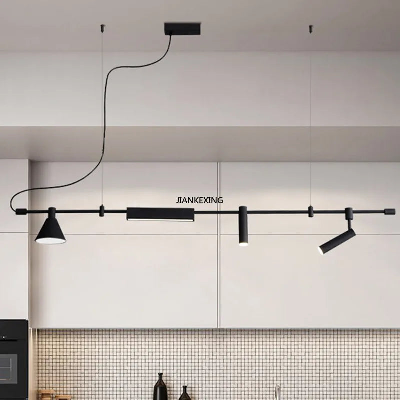 Modern Black Designer LED Chandelier Spot Light for Home Decor Lighting