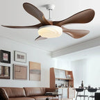 Modern LED Ceiling Fan with Strong Winds and Quiet Mute Operation
