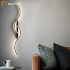 LED Line Wall Lamp for Living Room, Bedroom, Indoor Lighting