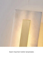 Marble LED Wall Sconce for Bedroom Living Room Hallway Hotel Decor