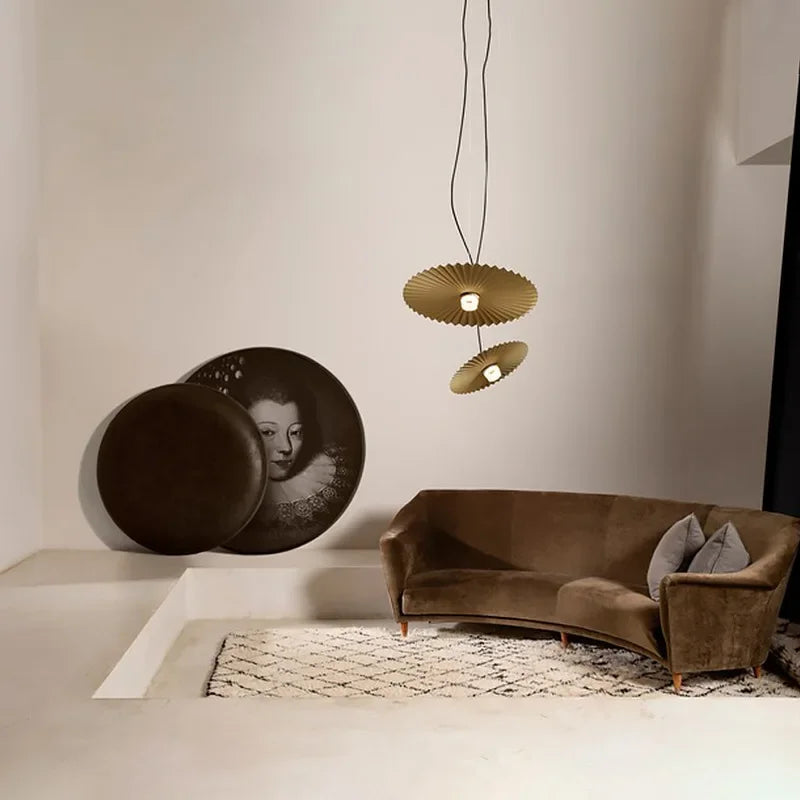 Boomerang Wood Chandeliers - Nordic Wabi Sabi Wind Art LED Pendant Lamps