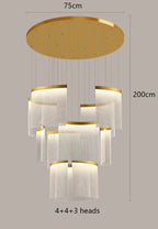 Modern LED Ceiling Lamp Chandelier for Bedroom Dining Room Lighting