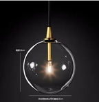 Black Gold Brass Chandelier with Clear Glass Art - Vintage Geometric Lighting