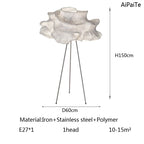 Nevo Chrome Chandelier: Nordic Design Aluminum LED Pendant Light for Home, Restaurant