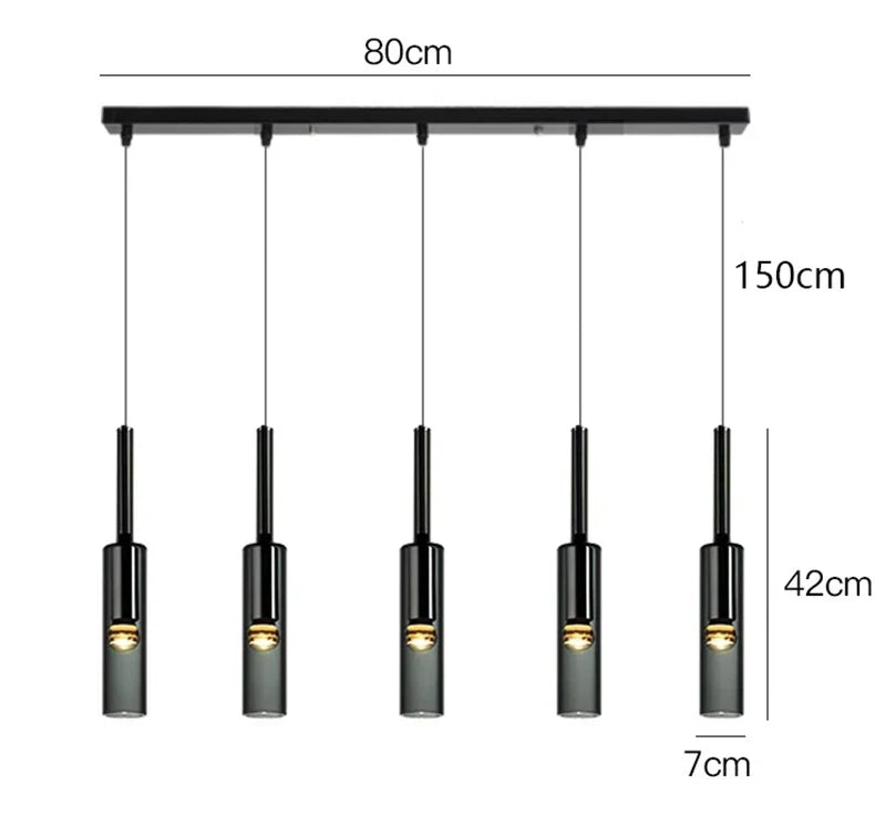 LED Pendant Chandeliers for Modern Home Decor and Indoor Lighting