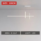 Dimmable LED Pendant Lights: Modern Minimalist Chandelier for Kitchen, Office, Dining Room