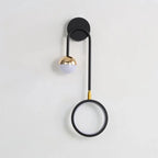 Modern Round Ball Led Wall Light for Headboards and Living Room