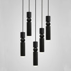 Modern Nordic Villa GU10 Pendant Lights Gold/Chrome/Black Metal Indoor Fixtures