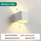 Outdoor Wall Light 10W Up Down Adjustable Angle for Corridor Garden Decor