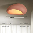 Wabi Sabi E27 Ceiling Chandelier for Home Art Deco Lighting