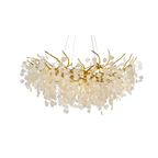 Luxury Crystal Chandelier Pendant Light Modern LED for Living Room Bedroom Restaurant