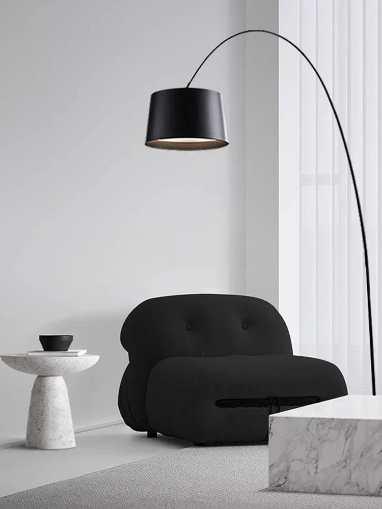 Modern Vertical LED Floor Lamp: Minimalist Nordic Design for Home Decor Lighting